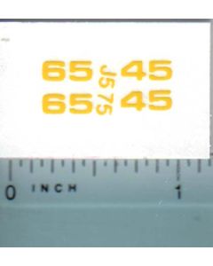 Decal 1/16 John Deere Loader 45 & 46 Model Numbers