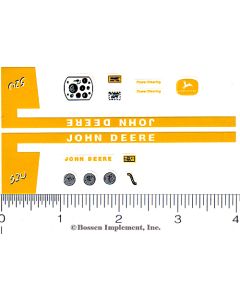 Decal 1/16 John Deere 520 Set (Nolt)