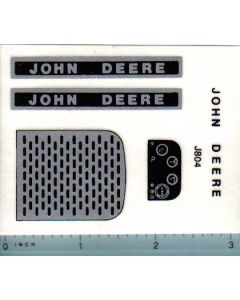 Decal 1/16 John Deere Crawler 1010 Industrial Set w/grille