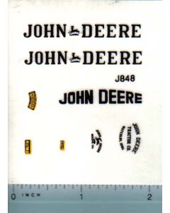Decal 1/16 John Deere D Industrial Version