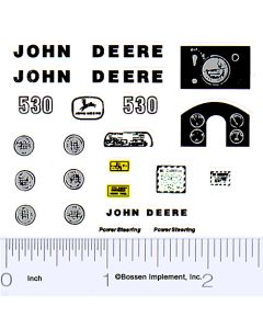 Decal 1/16 John Deere 530 Industrial set (Nolt)