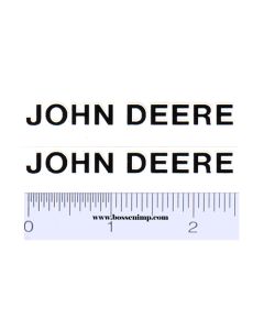 Decal John Deere (772B Grader)  (Pair)