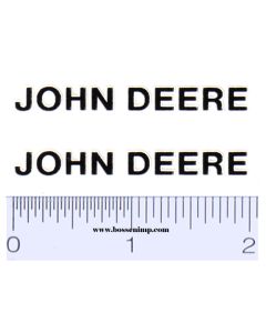 Decal John Deere 1/16 scale (Pair)