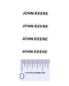 Decal John Deere 1/64 scale (4)