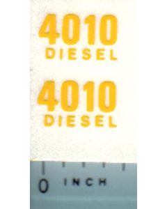 Decal 1/16 John Deere 4010 Diesel Model Numbers