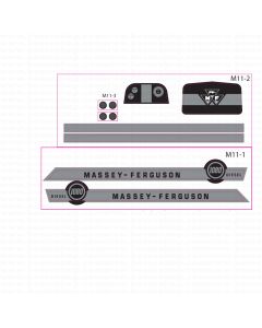 Decal 1/16 Massey Ferguson 1080 Diesel Set