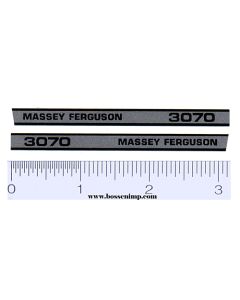 Decal 1/16 Massey Ferguson 3070 Hood Stripes