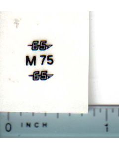 Decal 1/16 Massey Ferguson 65 Model Numbers