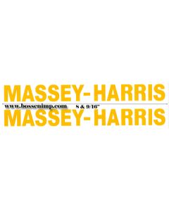 Decal Massey Harris (Pair)