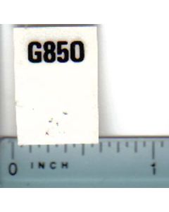 Decal 1/16 Minneapolis Moline G940 Model Numbers