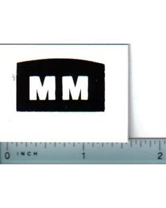 Decal 1/16 Minneapolis Moline Model 50 Series Grille