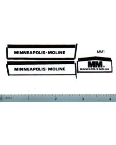 Decal 1/25 Minneapolis Moline JR Set