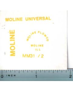 Decal 1/16 Minneapolis Moline Model Universal Set