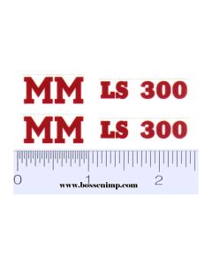 Decal 1/16 Minneapolis Moline Manure Spreader LS 300 Set