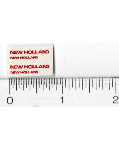 Decal 1/64 New Holland (Red)