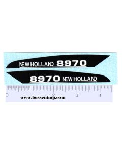 Decal 1/16 New Holland 8970 Hood Panels