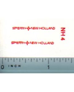 Decal 1/64 Sperry New Holland (red)