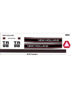 Decal 1/32 New Holland Combine TR-98 Set (black stripe)