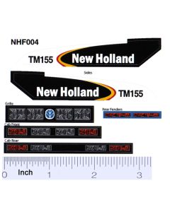 Decal 1/16 New Holland TM-155 Set