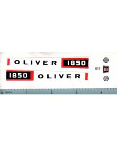 Decal 1/16 Oliver 1850 Set