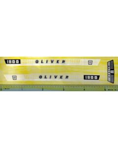 Decal 1/16 Oliver 1800 Checkerboard