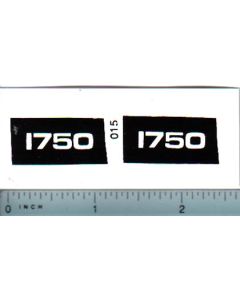 Decal 1/16 Oliver 1750 Model Numbers