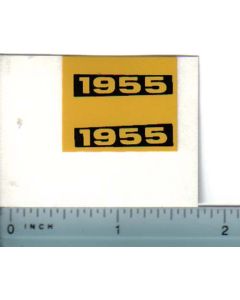 Decal 1/16 Oliver 1955 Model Numbers