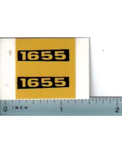 Decal 1/16 Oliver 1655 Model Numbers