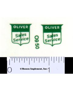 Decal 1/16 Oliver Sales & Service Emblem