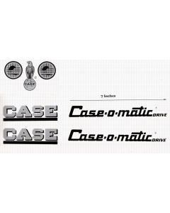 Decal Case 800 Case-o-matic Pedal Tractor  Water Transfer