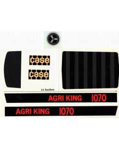 Decal Case 1070 Agri King Pedal Tractor