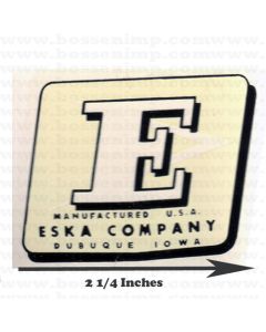 Decal Eska Logo Water Transfer