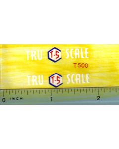 Decal 1/16 Tru Scale Implement logo Decals