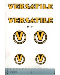 Decal 1/16 Versatile w/logo (early)