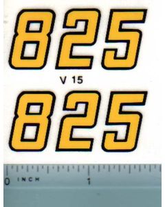 Decal 1/16 Versatile 825 Series 2 Mo. # (early)