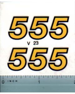 Decal 1/16 Versatile 555 Series 2 Model numbers (late)