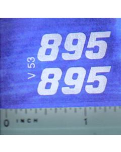 Decal 1/16 Versatile 895 Series 3 Mo. #