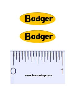 Decal Badger (2)
