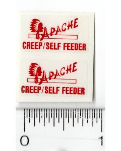 Decal 1/64 Apache Creep/Self Feeder (Pair)