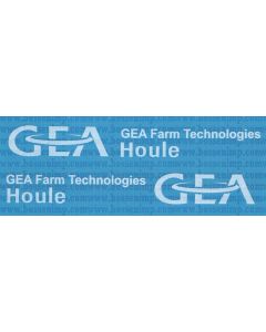 Decal 1/16 GEA Houle white