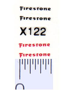 Decal Firestone Small