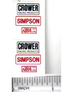 Decal Simpson, Crower, & NTPA 1/16