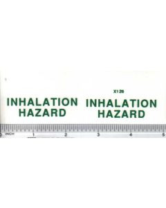 Decal Inhalation Hazard Large