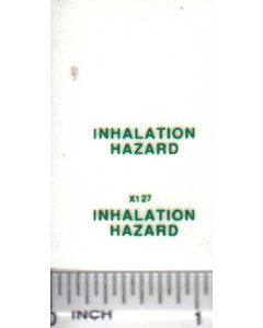 Decal Inhalation Hazard Small