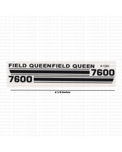 Decal 1/16 Field Queen