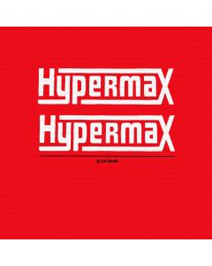 Decal Hypermax - White Small