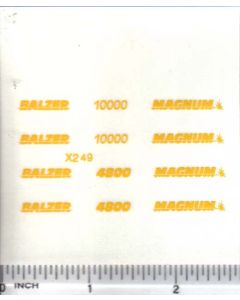 Decal 1/64 Balzer & Magnum, 4800, 10000 Set