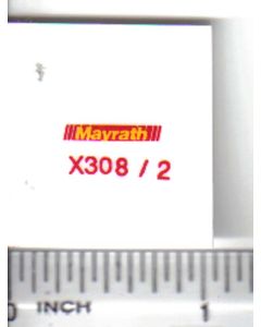 Decal 1/64 Mayrath - Yellow, Red