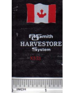Decal 1/64 AOSmith Harvestore - Canadian