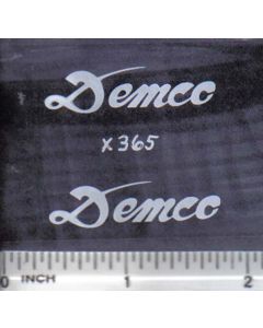 Decal 1/16 Demco - White